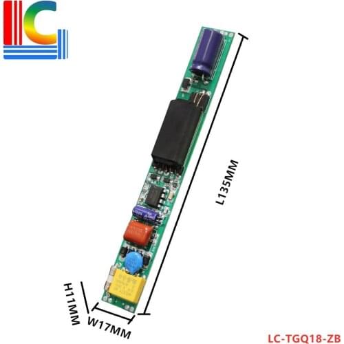 5PCs 110V 240V isolation LED Tube Drive Adapter 6W 9W 12W 15W 18W DC24 - 42V Power Supply 280mA 350mA 380mA 450mA T8 transformer