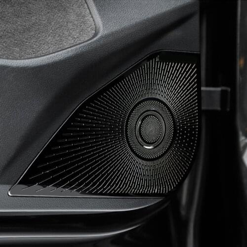 For Volkswagen VW Golf 8 MK8 Car Audio Speaker Cover Trim Door Loudspeaker Cover Trim Car Accessories interior Trim Car Styling