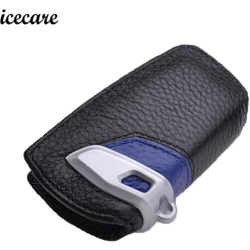 Genuine Leather Key Case For BMW F31 F30 X5 F15 Key Case Cover X1 X3 X5 X6 3 5 Series F10 F30 For Bmw Key Cover Car Styling