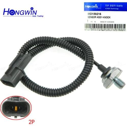 MD159216 Knock Sensor Fits MMitsubishi 3000GT Diamante Eclipse Galant Kia Forte Optima HHyundai Santa Fe 39510-38021 E1T15582