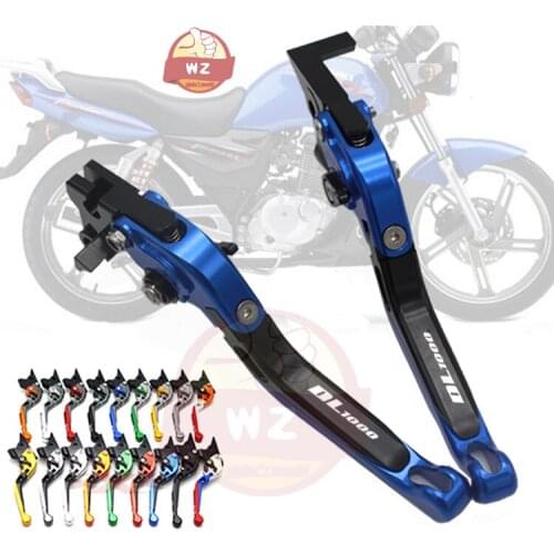 For SUZUKI DL 1000 DL1000 V-Strom 2002-2018 Motorcycle Accessories Folding Extendable Brake Clutch Levers