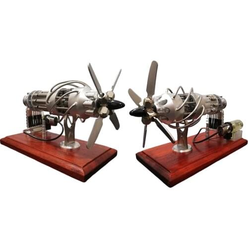 DIY Stirling Engine Model Kit Physics Science Lamp Experiment Toy Model Building Kits Toys For Children