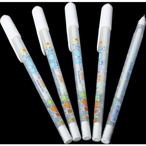 1PCS 0.8MM Photo Album Gel Pen Stationery Office Learning Cute Unisex Pen Wedding Pen Gift For Kids Writing Supplies