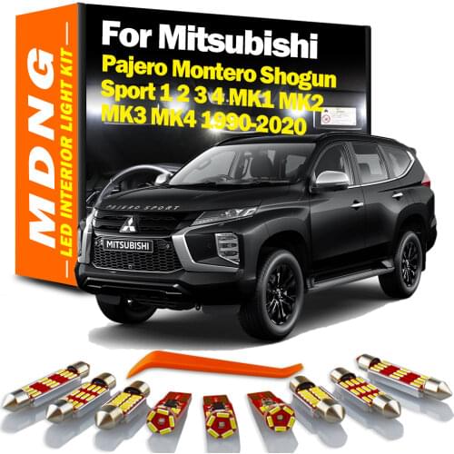 For Mitsubishi Pajero Montero Shogun Sport 1 2 3 4 MK1 MK2 MK3 MK4 1990-2020 Canbus LED Interior Map Dome Indoor Light