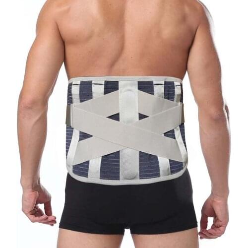 Lumbar Support Belt Widen Waist Support Orthopedic Spine Back Brace Posture Corrector Health Care Corset Men Women