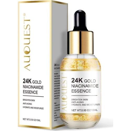 24k Gold Face Serum Hyaluronic Acid Serum Moisturizing Whitening Day Creams Firming Anti Aging Wrinkle Remove Face Skin Care