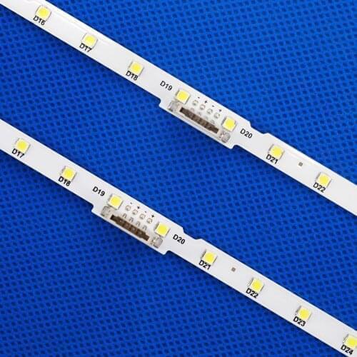 2 pieces/Lot LED Strip for Samsung UE49NU7170 UN49NU7100 UE49NU7140 UE49NU7100 BN61-15483A BN96-45953A 45953B LM41-00630A 00557A