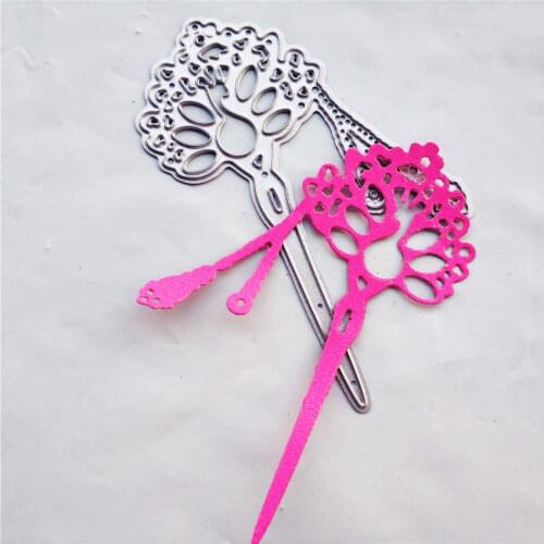 8.5X5.5cm hairpin Cutting dies metal crafts paper die-cutting /DIY embossing Easter and New Year Scrapbooking