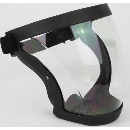 1PC Adults Face Shield Clear Anti-fog Windproof Full Face Cover Mask Kitchen Cooking Eye Face Protective Shield Cycling Mask