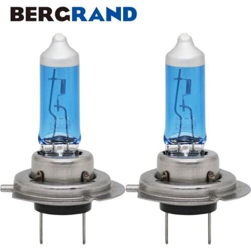 H7 Halogen Lamp 12V 55W 4300K Xenon car lamp Head Light Fog Light Bulb Super White Quartz Glass For ford focus 2 2PCS