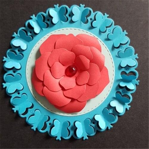 3D butterfly Metal Cutting Dies Scrapbooking Embossing Cut Stencil DIY Christmas Decorative Handmade Card Mold