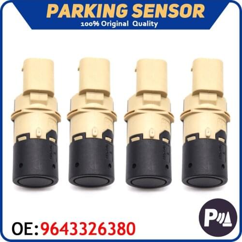 4pcs/lot 9643326380 Car PDC Parking Sensor For Citroen C2 C3 C4 Peugeot 1007 307 Volvo S40 S60 S80 V50 V70 XC70 XC90 Renault