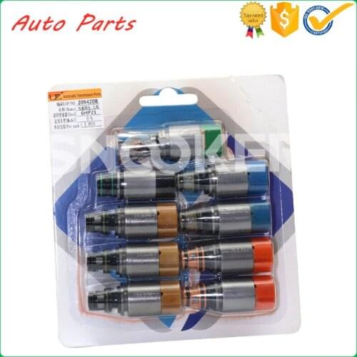 6-speed transmission solenoid valve package ZF6HP19 6HP21 gearbox solenoid valve for BMW 3 Series 5 Series 7 Series X3 X5 Audi