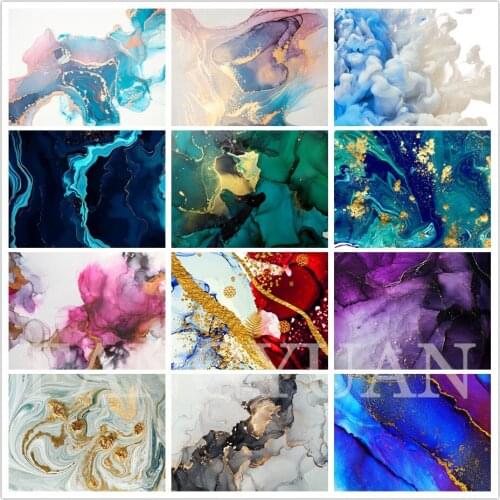 5D Diamond Painting Abstract Watercolor Diamond Mosaic Kit Diamond Embroidery Full Drill Square Round Handmade Wall Art Poster