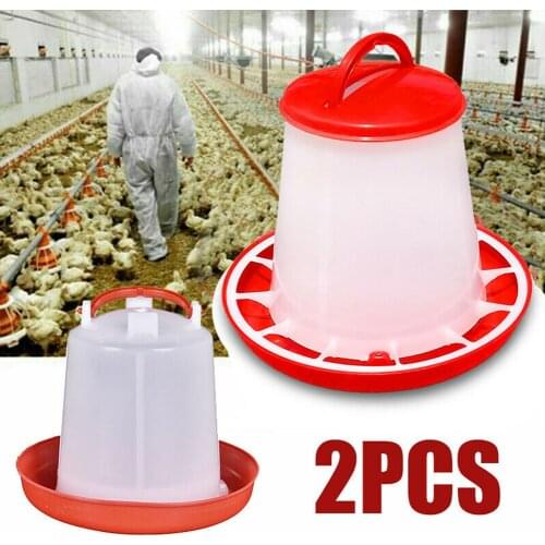 Automatic Feeder Fowl Chicken Poultry Farming Breeding Water Food Feed Dispenser Lightweight Durable Hanging Food Dispenser