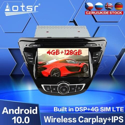 Car Radio Multimedia Player For Hyundai Elantra 2014 2015 + Android GPS Navigation Recorder Headunit Autoradio Touch Screen HD
