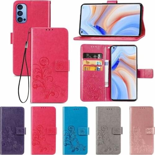 Flip Wallet Leather Case For OPPO A93 A15 A53S F17 Pro Reno4 Z 4SE 4 Lite 5 Pro Handbag Phone Cover for Realme C17 7i 7 Pro Capa