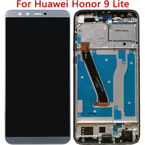 Original 5.56'' LCD For HuaWei Honor 9 Lite LCD Display With Frame Touch Screen Digitizer Assembly Replacement Repair LCD