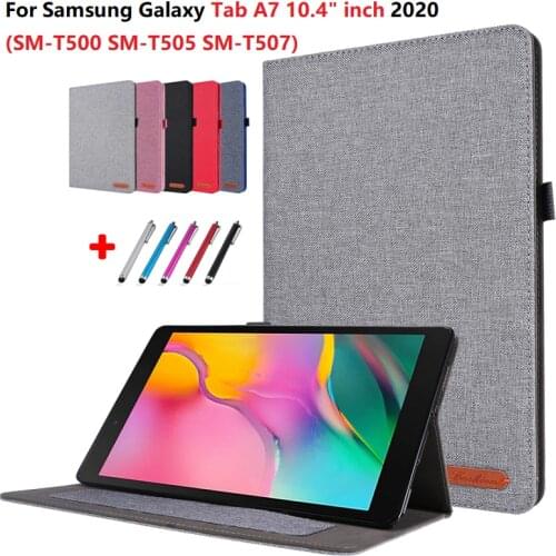 For Samsung Galaxy Tab A7 Case 10.4 inch SM-T500 SM-T505 T507 Cowboy Flip Cover for Samsung Galaxy Tab A 7 A7 10 4 Tablet Case