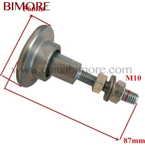 Escalator elevator Escalator Handrail Roller OD56mm Length 87mm M10