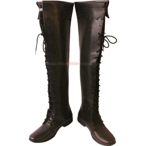 Final Fantasy Yshtola Anime Characters Shoe Cosplay Shoes Boots Party Costume Prop