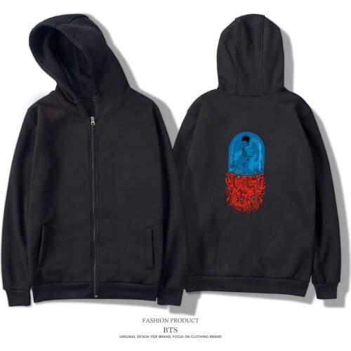 Capsule Akira Funny Anime Movie Spring Sweatshirt Hoodie Fashion Harajuku Hoodies Men/Women Hooded Jacket Clothes Plus size