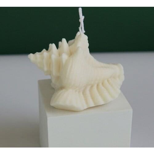 Creative Conch Shaped Strip Candle Silicone Mould European Simple Candle Molds Handmade Diy Home Decoration Gifts
