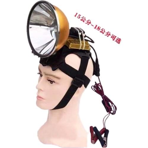 Xenon headlights 12v100w bright glare searchlight wearing night fishing fishing lights 300w xenon