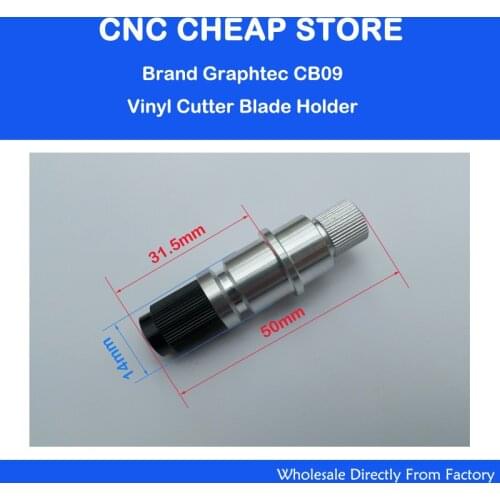60 Degree CB09 GRAPHTEC Blades +1pc Blade Holder VINYL CUTTER CUTTING PLOTTER