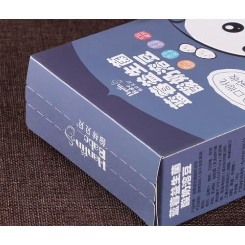 Custom brand logo printed brown foldable portable kraft paper box,Glossy Light wait Corrugated Box ---DH10543