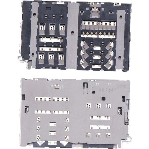 Lot Sim Card Reader Slot Tray Module Holder Connector For LG G6 H870 H870DS LS993 VS988 H872 Socket