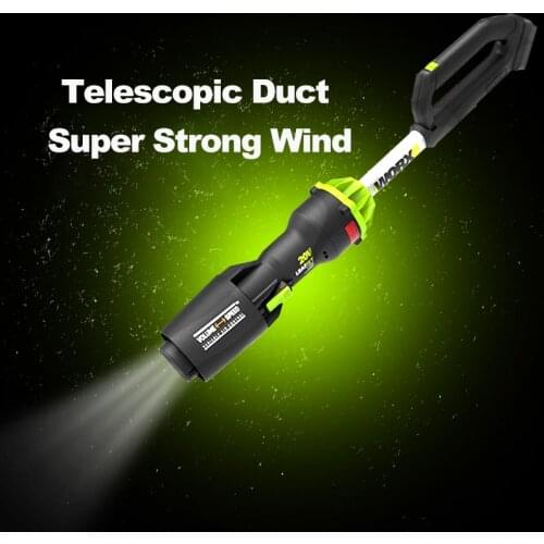 WORX WU231 Multifunctional Cordless Blower 20V Powerful Dust Removal Industrial Grade Electric Dust Removal Leaf Cleaning
