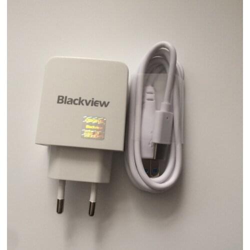 Original USB Cable Charger Plug Adapter for Blackview P2 Lite Chargers