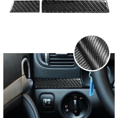 2pcs Steering wheel trim left Car Accessories Interior Stickers For Porsche Cayenne Sport SUV 2003-2010 WITH NAVIGATION SYSTEM