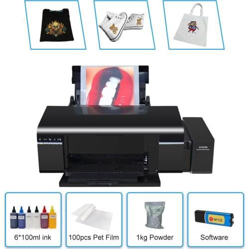A4 DTF Printer T-Shirt Clothes Printing Machine For Epson L805 PET Film Converted Printer Direct Transfer Film for Hoodies Cap