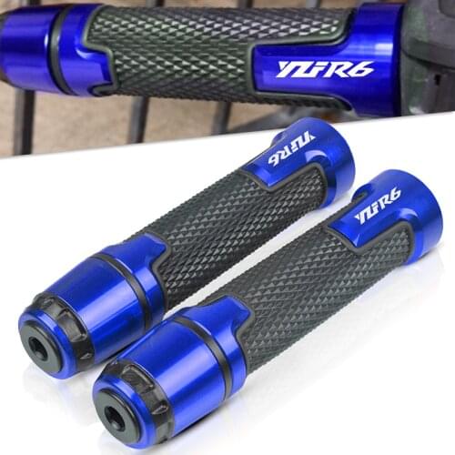 Motorcycle handlebar handles grips ends For YAMAHA YZF R6 YZF-R6 1999 2000 2001 2002 2003 2004 2005 2006 2007 2008- 2018 2017
