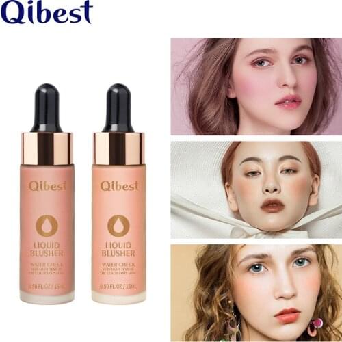 Blush cream nude makeup moisturizing brightening complexion natural repairing temperament blush powder rouge liquid blush