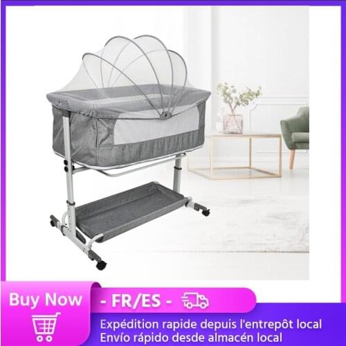 13 * 66 * 84cm folding multifunctional baby splicing bed + game bed two in one For Newborns Folded Baby Bed Travel Bed HWC