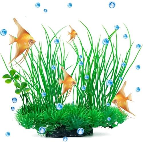 Aquarium Decoration Fish Tank Ornament Plant Grass Decoration Fish Aquarium Plants Fish Tank Accessories