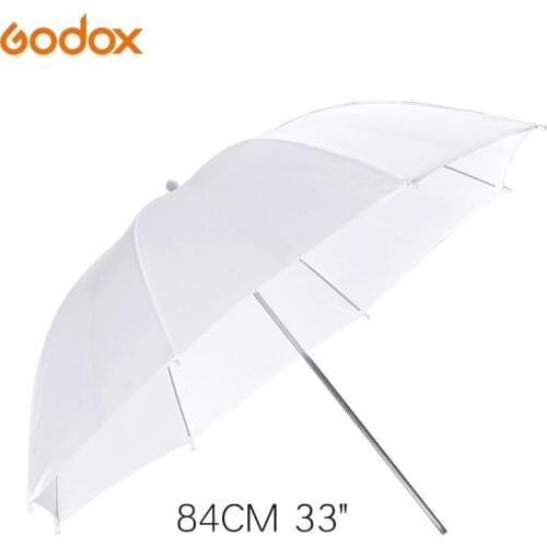 Godox 83cm 33 inch Portable White Flash Diffuser Soft Reflector Photo Umbrella Light Photo Umbrella For Photo Studio Accessories