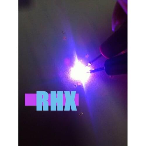 1000piece/lot 100%NEW FOR LED 0603 purple patch lamp bead