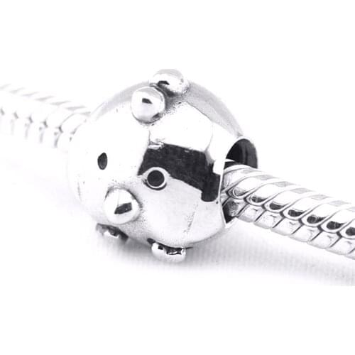 Animal Cute Chicken Charm 925 Sterling Silver Beads for Jewelry Making Fit Charms Bracelets DIY 02272