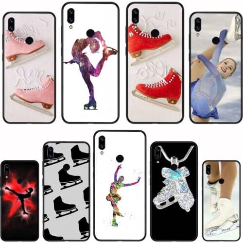Figure skating skates Phone Case For Xiaomi Redmi Note 4 4x 5 6 7 8 pro S2 PLUS 6A PRO