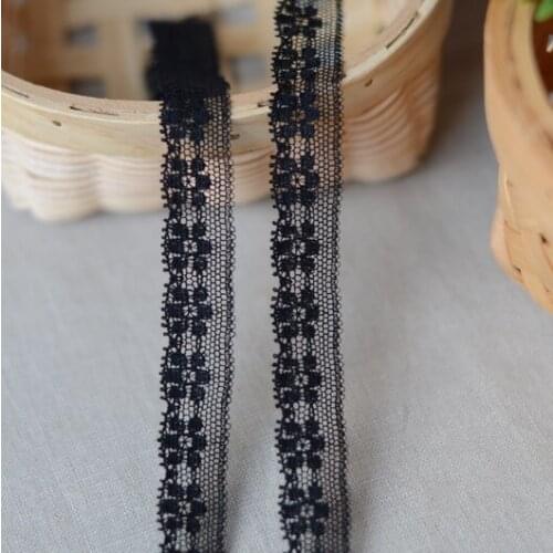 Hot sale Very fine black lace accessories DIY 1.5 cm wide and lace H1502