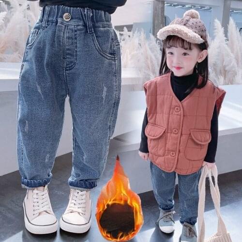 Черные джинсы для девочек GOZBKS China At AliExpress