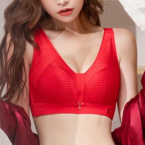 Guoenenyy Lace Bralette Sexy Lingerie Comfort Seamless Adjusted Bras For Women Wireless Push Up Bra Underwear