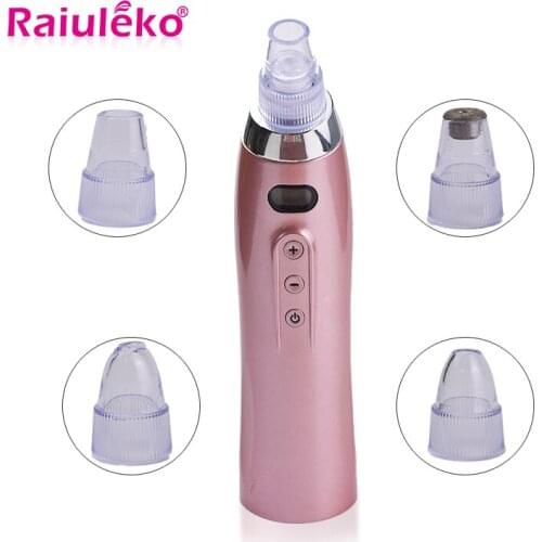 Face Vacuum Pore Cleaner Blackheads Electric Acne Pores Clean Exfoliating Cleansing Face Facial Instrument Improve Aging Skin