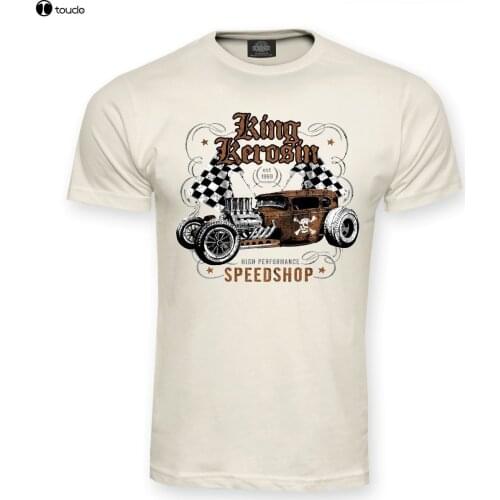 100% Cotton for Man Shirts T-Shirt High Performance Speedshop Oldschool Rockabilly Hotrod Kult Print Tee Shirts