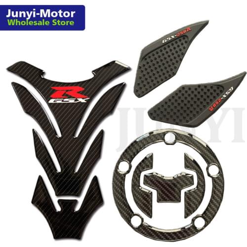 For SUZUKI GSXR250 GSX250R DL250 Fuel Tank Pad Kit Sticker Tank Side Oil Gas Cap Cover Protector Motorcycle Emblem Decal