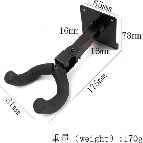 Guitar Hanger Hook Holder Wall Mount Stand Rack Bracket Display Fits Most Guitar Bass Accessories Easy To Install+Screws